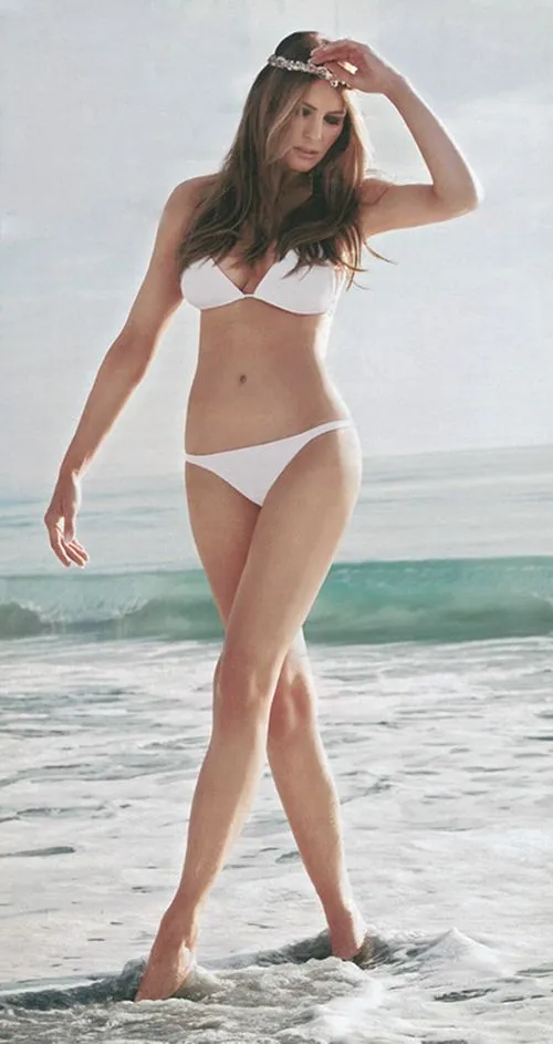 bimbo Melania Trump ass NEW