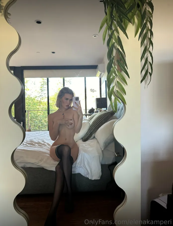 perky tits impressive Elena Kamperi sexy pic new